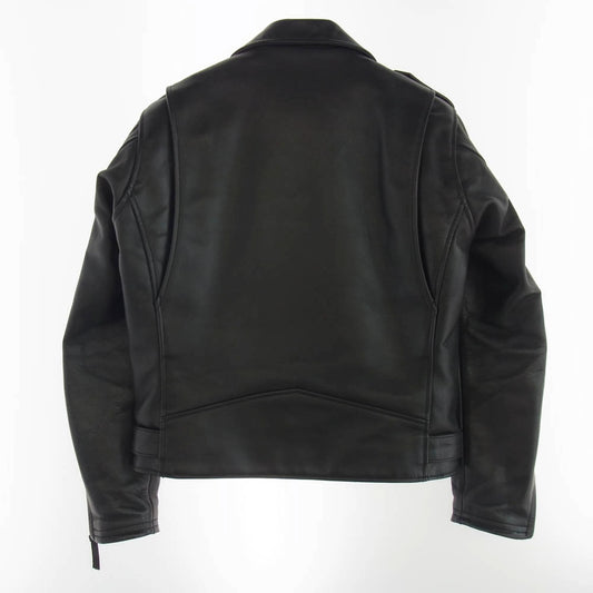 KADOYA カドヤ KYSJFPW1 069 ダブル ライダース ジャケット レザー 牛革 Mサイズ ライナー付き ブラック系 M【中古】