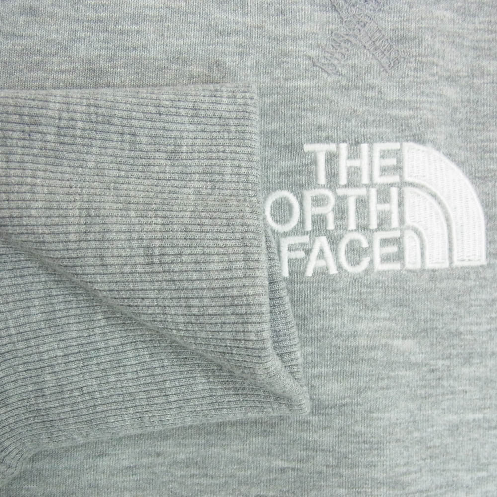 THE NORTH FACE ノースフェイス NT61902X ロゴ スウェット トレーナー グレー系 L【美品】【中古】