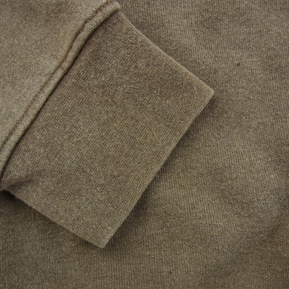 VISVIM ビズビム 17SS 0117105010012 JUMBO HOODIE P.O. (N.D.). ジャンボ フ-ディ プルオーバー スウェット パーカー ヴィンテージ USED 加工 サイズ5 ブラウン系 5【中古】