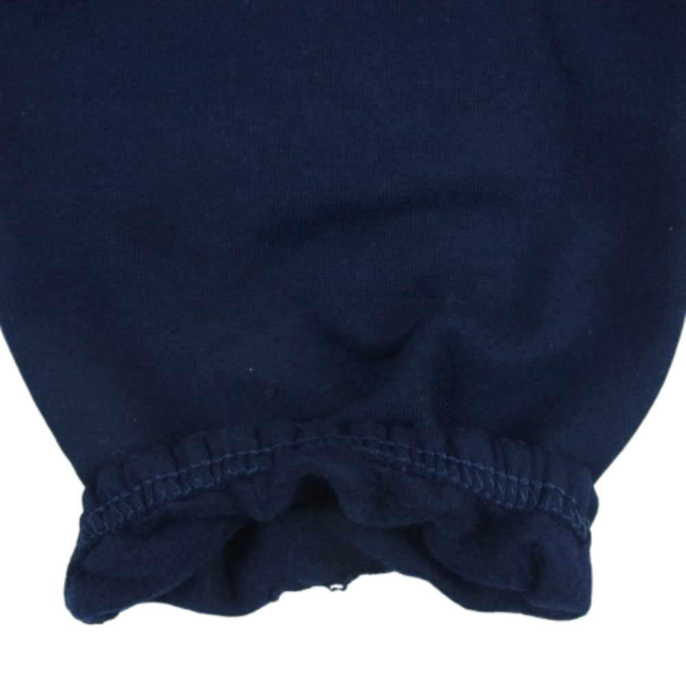 エタヴァープ Reverse Etavirp pants ロゴ刺繍 スウェット パンツ ホンジュラス製 ネイビー系 M【中古】