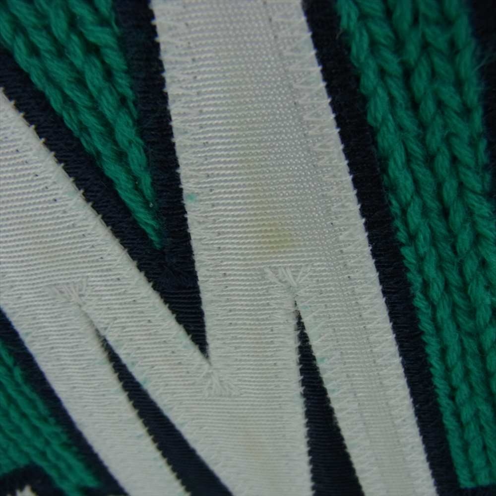 Supreme シュプリーム 16SS Tackle Twill Sweater タックル ツイル セーター クルーネック ニット グリーン系 S【中古】