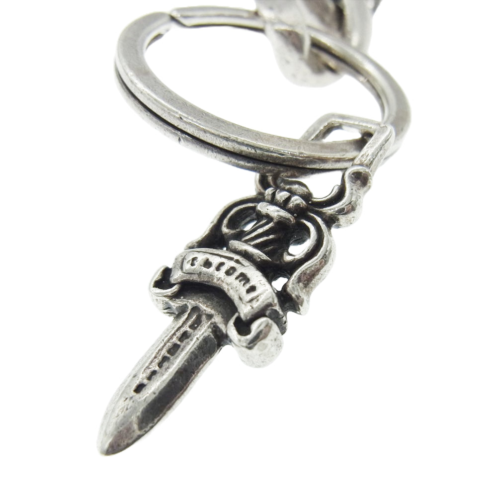 CHROME HEARTS クロムハーツ(原本無) CLP CHN CLASSIC-S ショート クラシックリンク キーチェーン シルバー系【中古】