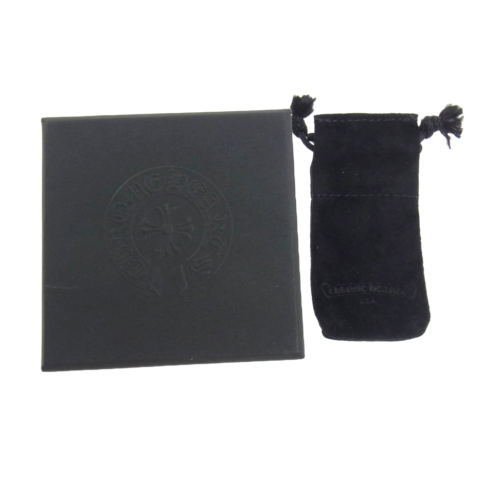 CHROME HEARTS クロムハーツ(原本有) No2 CH CRS CHクロス スタッド クロス シルバー ピアス シルバー系【中古】