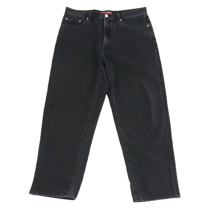 Supreme シュプリーム 23AW BAGGY JEAN Washed Indigo バギー ブラック