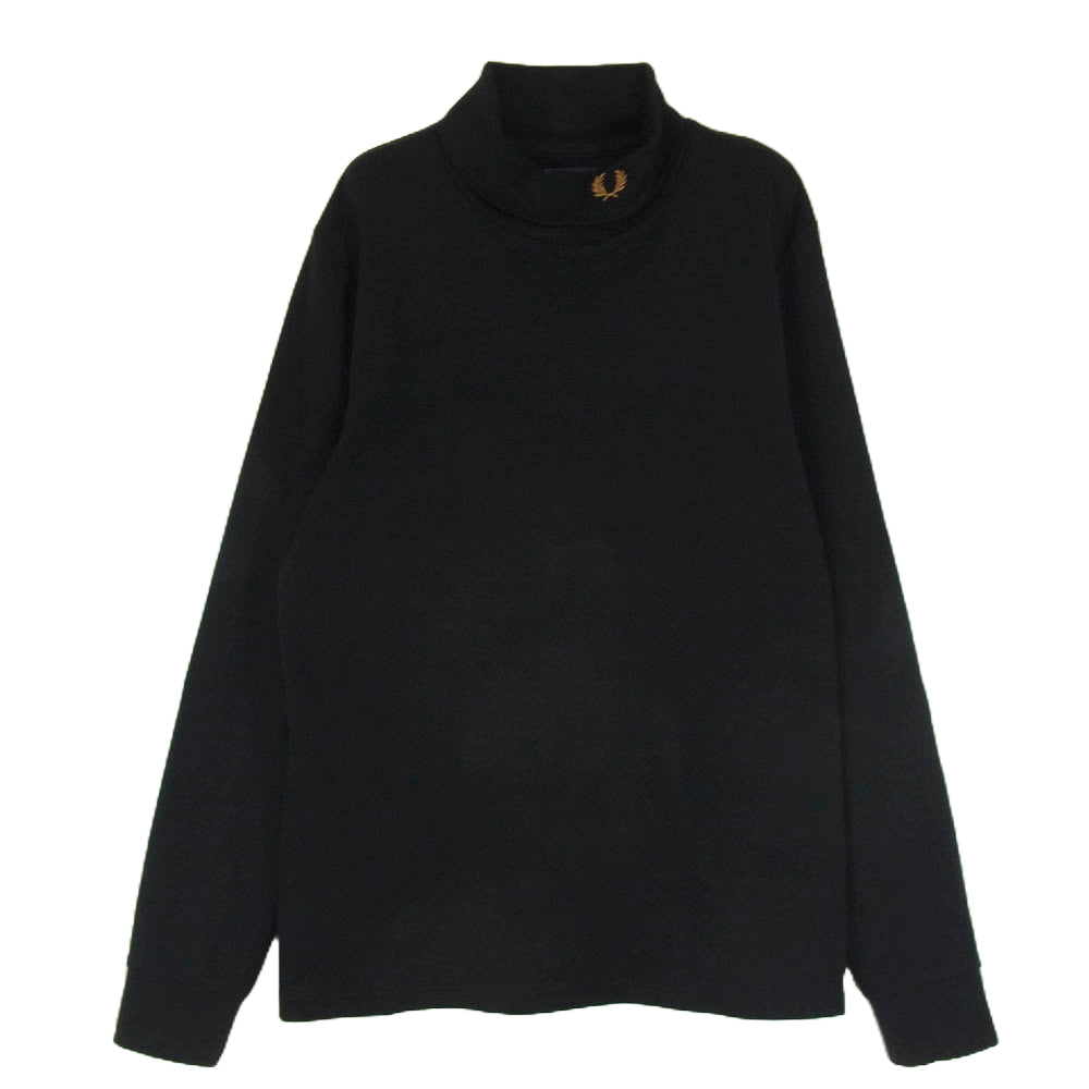 FRED PERRY フレッドペリー タートルネック ロゴ 長袖 Tシャツ 