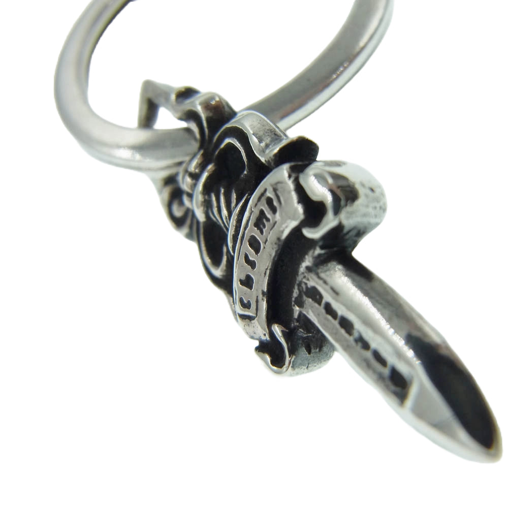 CHROME HEARTS クロムハーツ(原本無) RNG&No5 DGGR キーリング #5ダガー シルバー キーリング シルバー系【中古】
