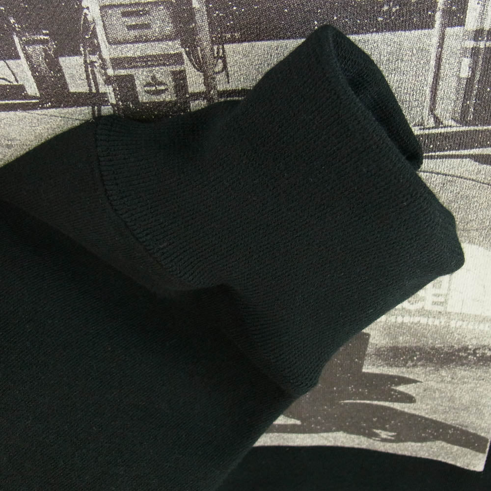 THE NORTH FACE ノースフェイス NT12063R ALTERNATIVE Hoodie プリント プルオーバー パーカー ブラック系 S【極上美品】【中古】