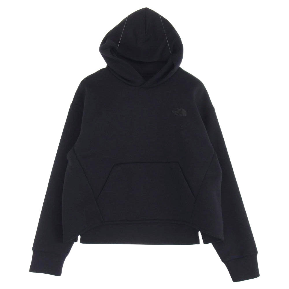 THE NORTH FACE ノースフェイス NTW62484 テックエアー スウェット ショート フーディー ブラック ブラック系 L【極上美品】【中古】 NTW62484 テックエアー スウェット ショート フーディー ブラック