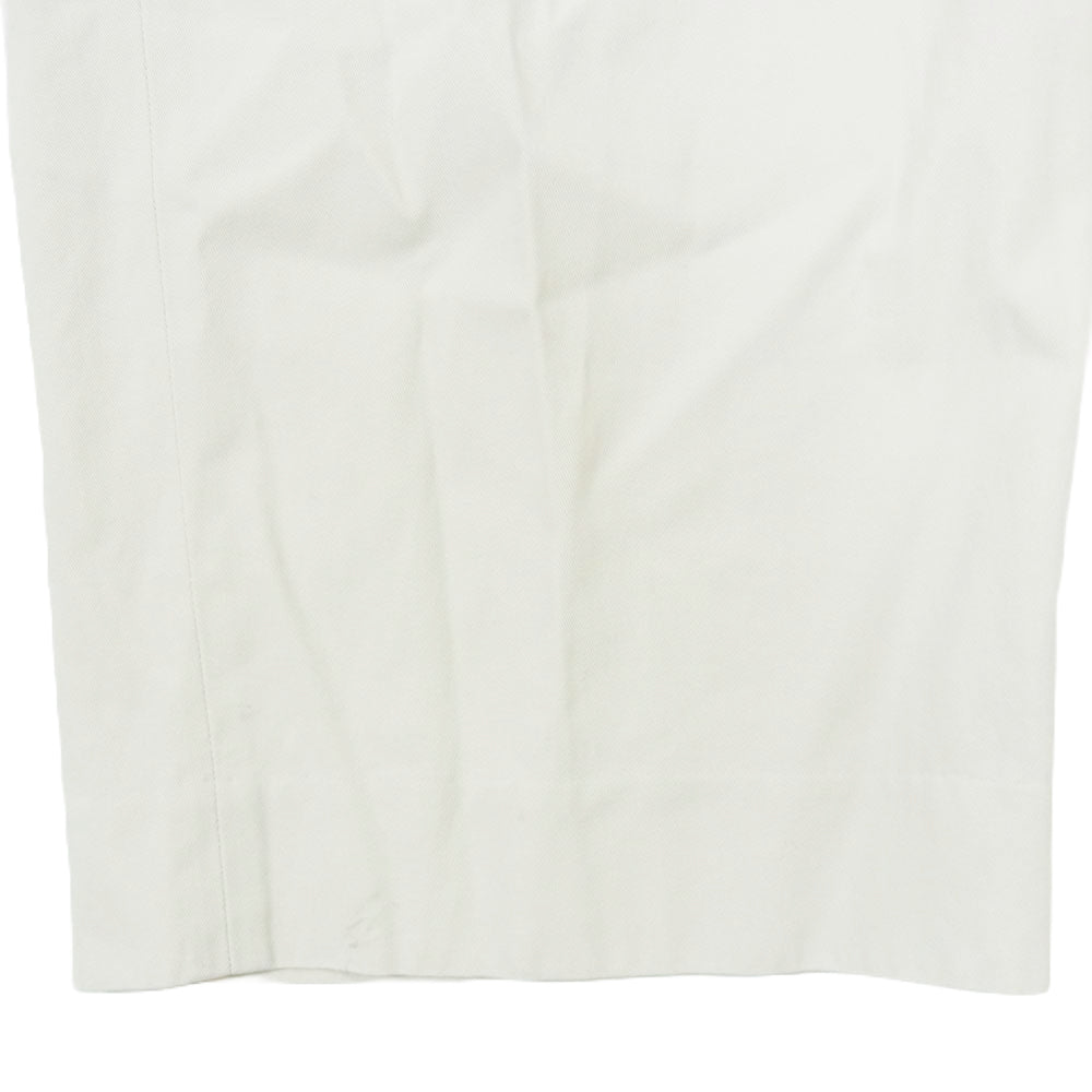 ウル 20SS 20SCG08 COTTON GABARDINE 2TUCK PANTS コットン ギャバ 2タック パンツ オフホワイト系 1【中古】
