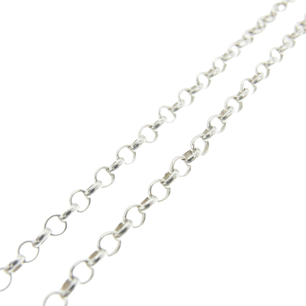 CHROME HEARTS クロムハーツ(原本無) NECKCHAIN R16 ロール チェーン 16inch 16インチ ネックレス シルバー系【中古】