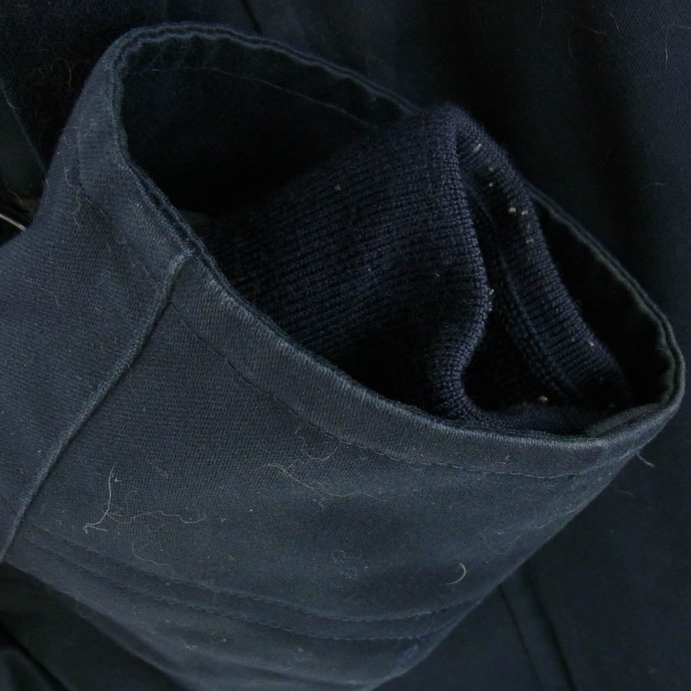 A.P.C. アーペーセー 24311-33291 コットン N-3B 中綿 モッズコート ネイビー S ネイビー系 S【中古】