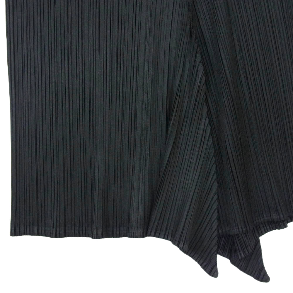 PLEATS PLEASE プリーツプリーズ イッセイミヤケ PP41-JG635 プリーツ加工 マーメイド ロング スカート ブラック系 3【中古】