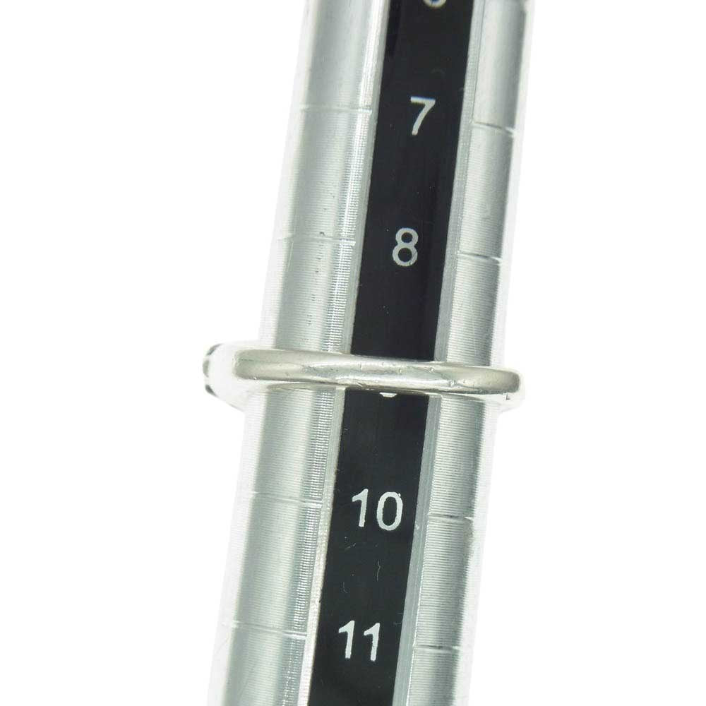 CHROME HEARTS クロムハーツ(原本無) BABY CLASSIC ベイビークラシック フローラルクロス リング シルバー系 9号【中古】