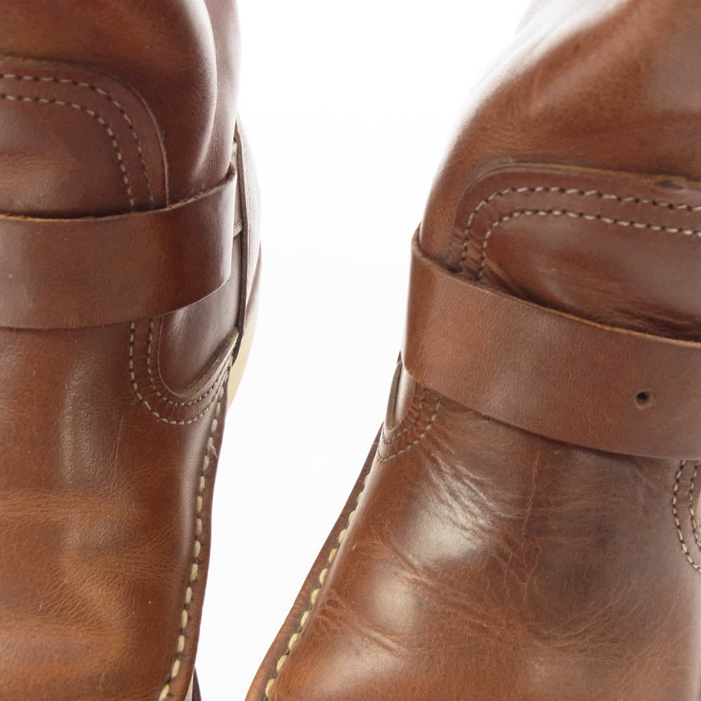 Chippewa チペワ 97877 MOC ENGINEER BOOTS モックトゥ レザー エンジニアブーツ ブラウン系 7.5【中古】