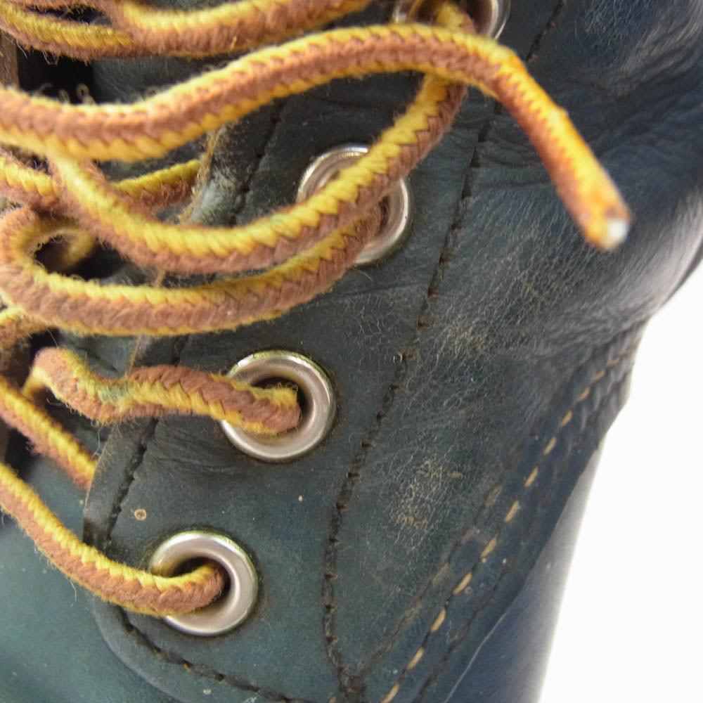 RED WING レッドウィング 8853 14年製 アイリッシュセッター レザー ブーツ グリーン系 25.5cm【中古】