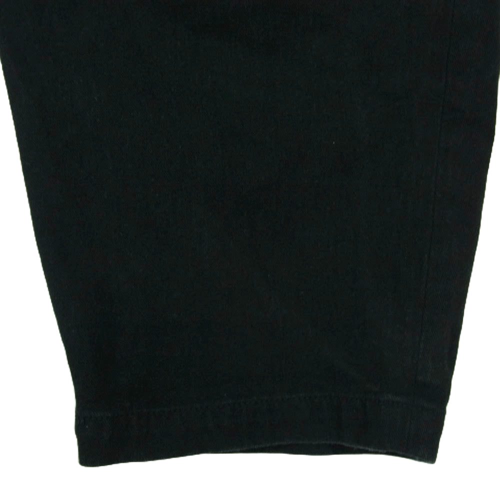 COOTIE クーティー 19AW CTE-19A106 Rough Twill 2 Tuck Tapered Easy Pants 2タック イージー テーパード パンツ ブラック系 S【中古】