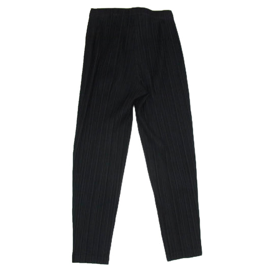 PLEATS PLEASE プリーツプリーズ イッセイミヤケ PP83-JF431 プリーツ加工 ストレート ロング パンツ ブラック系 2【中古】