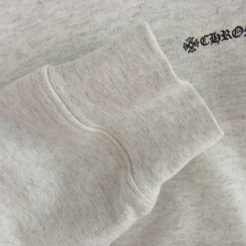 CHROME HEARTS クロムハーツ(原本無) 21SS × MATTY BOY PPO BRAIN HD PLVR マッティボーイ ブレイン プルオーバー フーディ パーカー グレー系 M【中古】