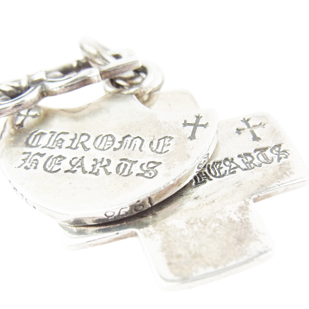 CHROME HEARTS クロムハーツ(原本無) 3 TRINKETS オールド 3トリンケッツ ペンダントトップ シルバー系【中古】