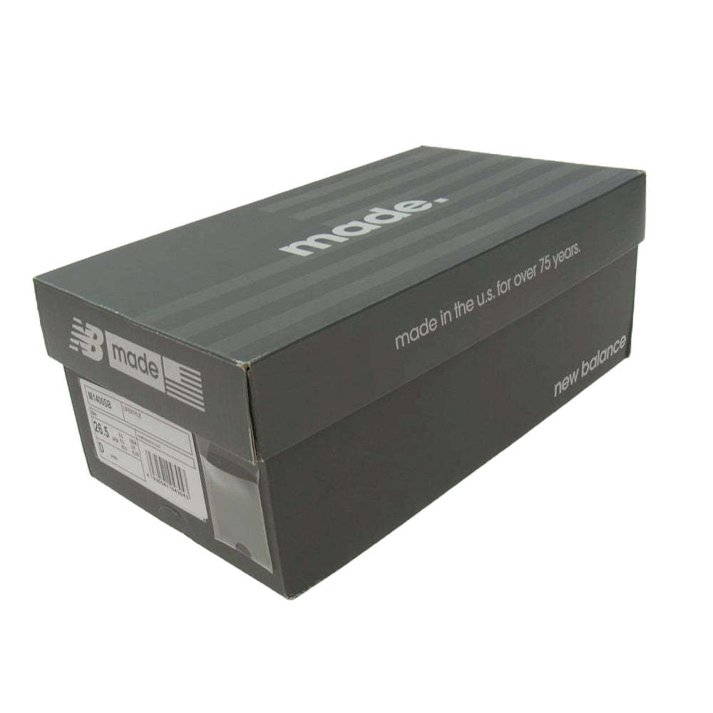 NEW BALANCE ニューバランス M1400SB 1400 Steel Blue made in USA スティールブルー ローカット スニーカー グレー系 26.5cm【中古】