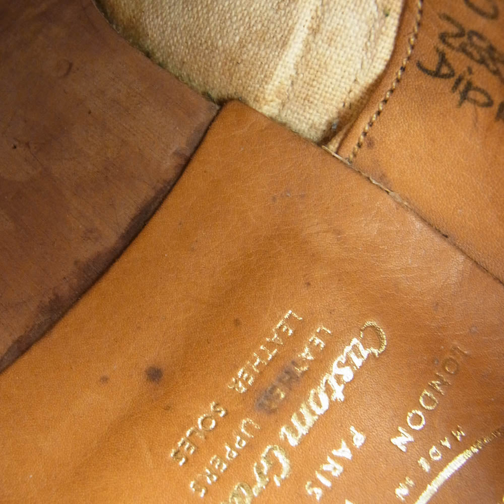 CHURCH'S チャーチ DIPLOMAT ディプロマット ウィングチップ ドレス レザー シューズ ブラック系 75【中古】