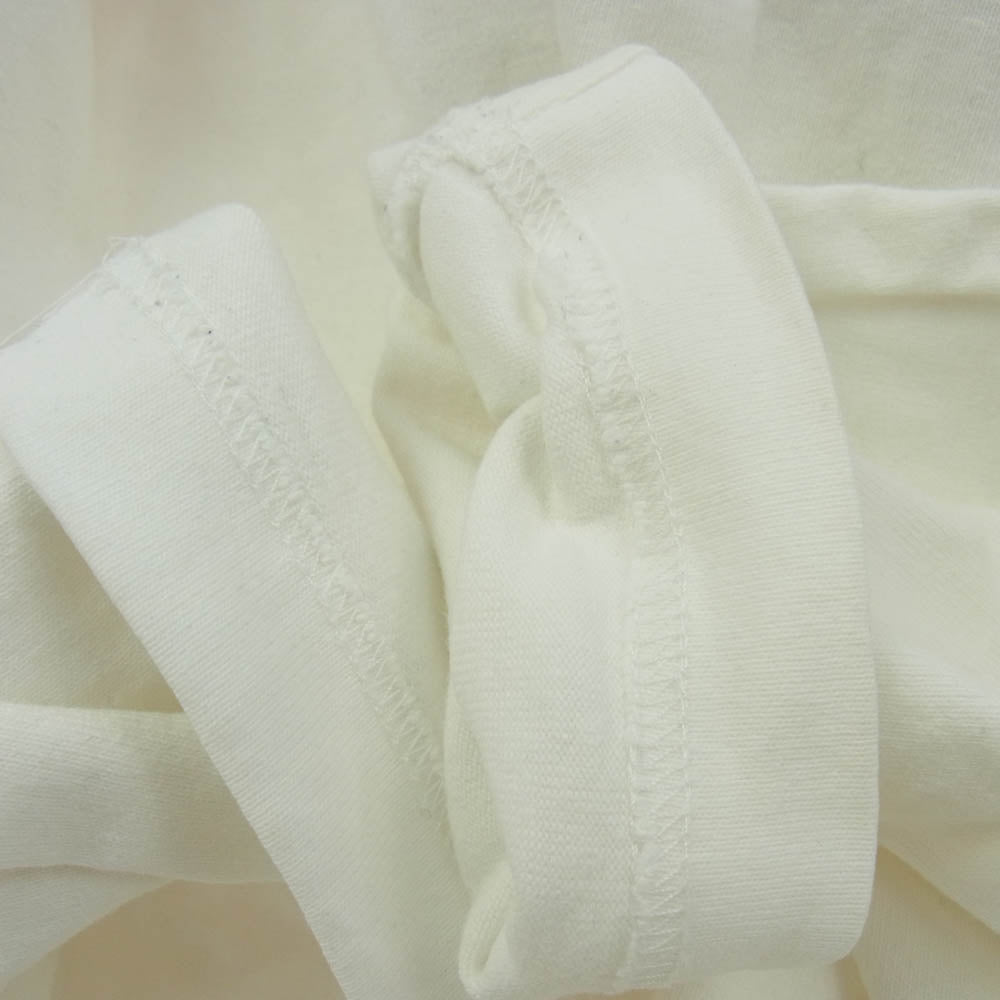 COMME des GARCONS HOMME コムデギャルソンオム 02SS HE-T003 田中オム スプリットロゴ カットソー 長袖 ホワイト系【中古】