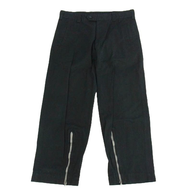 yohjiyamamoto ジップワイドパンツ 新品未使用】yohji yamamoto 裾