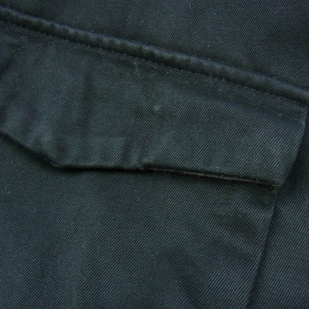 Y's Yohji Yamamoto ワイズ ヨウジヤマモト カツラギ 裾ジップデザイン ワイドパンツ ブラック系 3【中古】