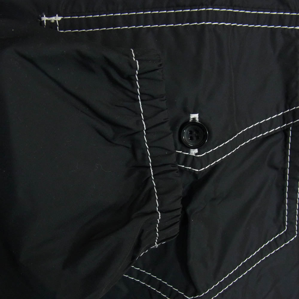 アナトミカ 540-571-01 WAKOUWA SURFCO PARKA Black ワクワ フード付き フルジップ パーカー ナイロン ジャケット ブラック系 M【極上美品】【中古】