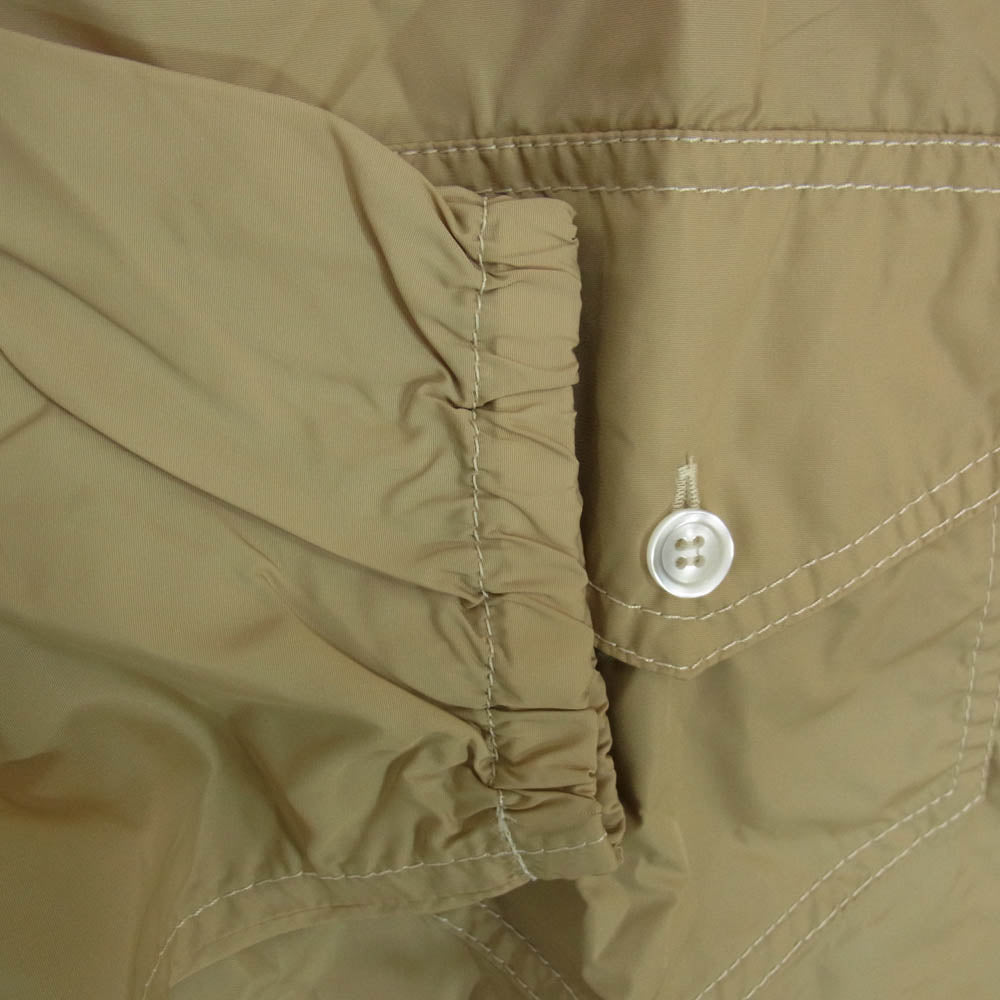 アナトミカ 540-571-01 WAKOUWA SURFCO PARKA Beige ワクワ フード付き フルジップ パーカー ナイロン ジャケット ベージュ系 M【極上美品】【中古】