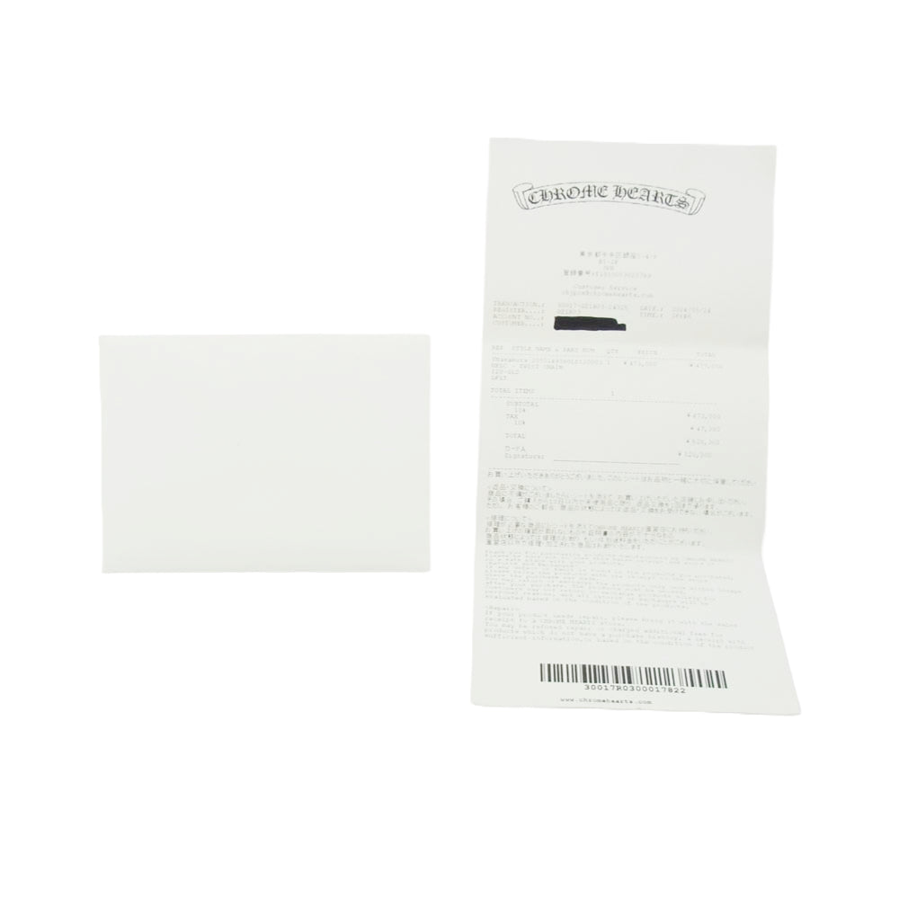 CHROME HEARTS クロムハーツ(原本有) レシート原本付属 20inch 22K NECKCHAIN T20 ツイストチェーン 20inch ゴールド ネックレス ゴールド系【中古】