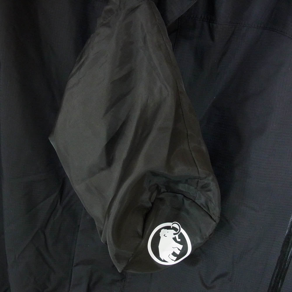 Mammut マムート 1010-28651 Microlayer 2.0 HS Hooded Jacket マイクロレイヤー ハードシェル フーデッド ジャケット ブラック系 M【中古】