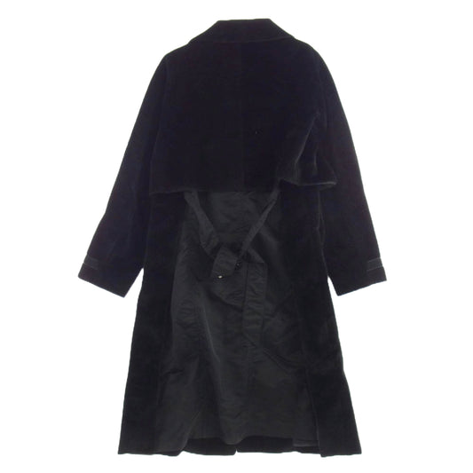 TOGA トーガ TV92-FA329 VIRILIS FAKE FUR COAT フェイク ファー ナイロンドッキング コート ブラック系 46【中古】