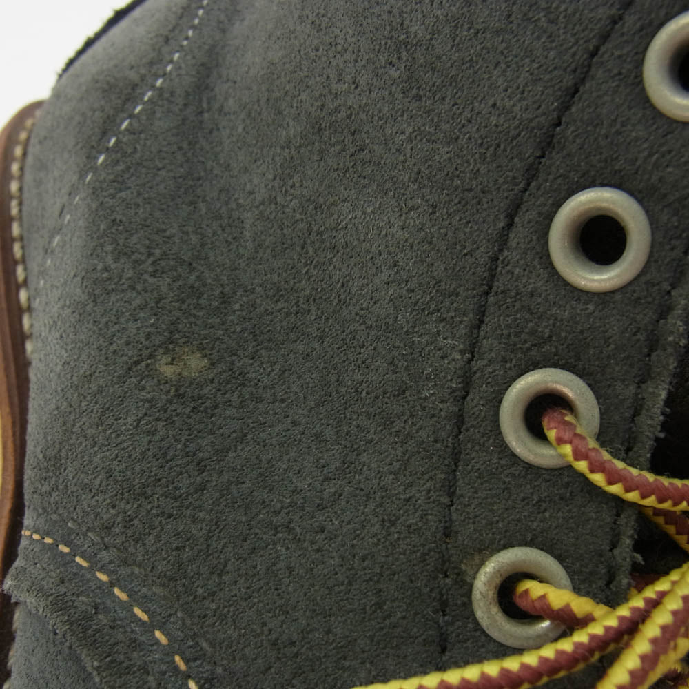 RED WING レッドウィング 8854 BEAMS別注 スウェードレザー モックトゥ ブーツ チャコール系 23.5cm【中古】