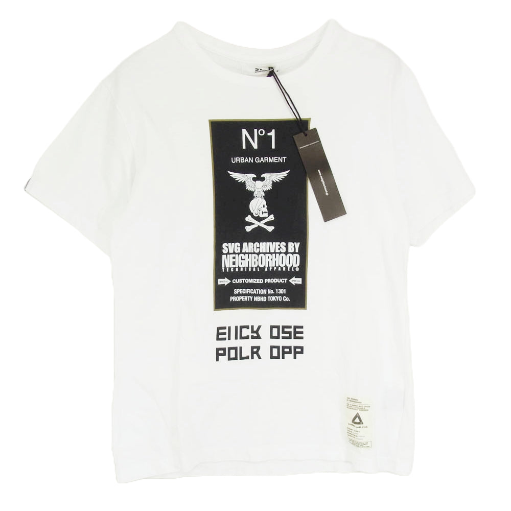NEIGHBORHOOD ネイバーフッド NO1 スカル LOGO SS TEE 半袖 Tシャツ 