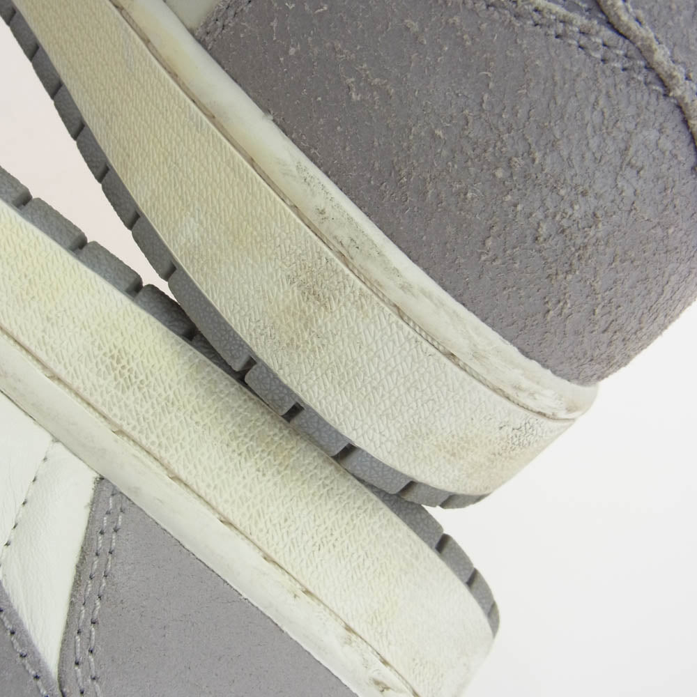 NIKE ナイキ CZ0790-101 Air Jordan 1 Retro Low OG Atmosphere Grey エアジョーダン1 レトロ ロー OG アトモスフィアグレー スニーカー グレー系 ホワイト系 28.5cm【中古】