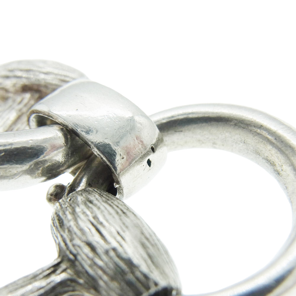 ヴィンテージ ドイツ製 ホースビットブレスレット シルバー系【中古】