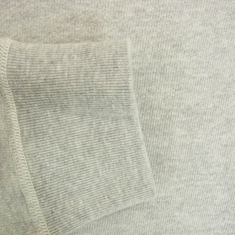 A.PRESSE アプレッセ 22SS 22SAP-05-03M Vintage Washed Sweat shirt ヴィンテージ ビンテージ ウォッシュド ダメージ加工 スウェット シャツ トレーナー グレー系 2【中古】