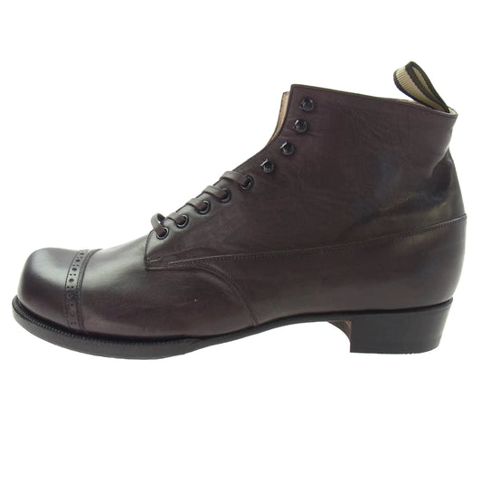 JELADO ジェラード the 2 monkeys ザ トゥーモンキーズ vaudeville ヴォードビル ワーク ブーツ oak brown オーク ブラウン ダークブラウン系 US9【新古品】【未使用】【中古】