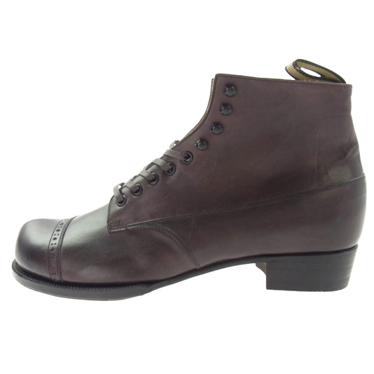 JELADO ジェラード the 2 monkeys ザ トゥーモンキーズ vaudeville ヴォードビル ワーク ブーツ oak brown オーク ブラウン ダークブラウン系 US7.5【新古品】【未使用】【中古】