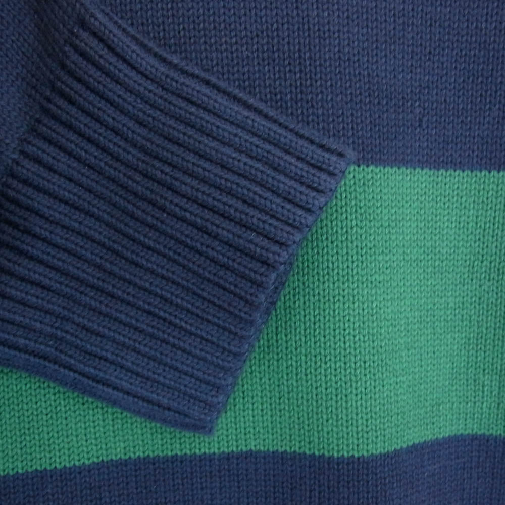 Brooks Brothers ブルックスブラザーズ クルーネック ニット セーター ネイビー系 M【中古】