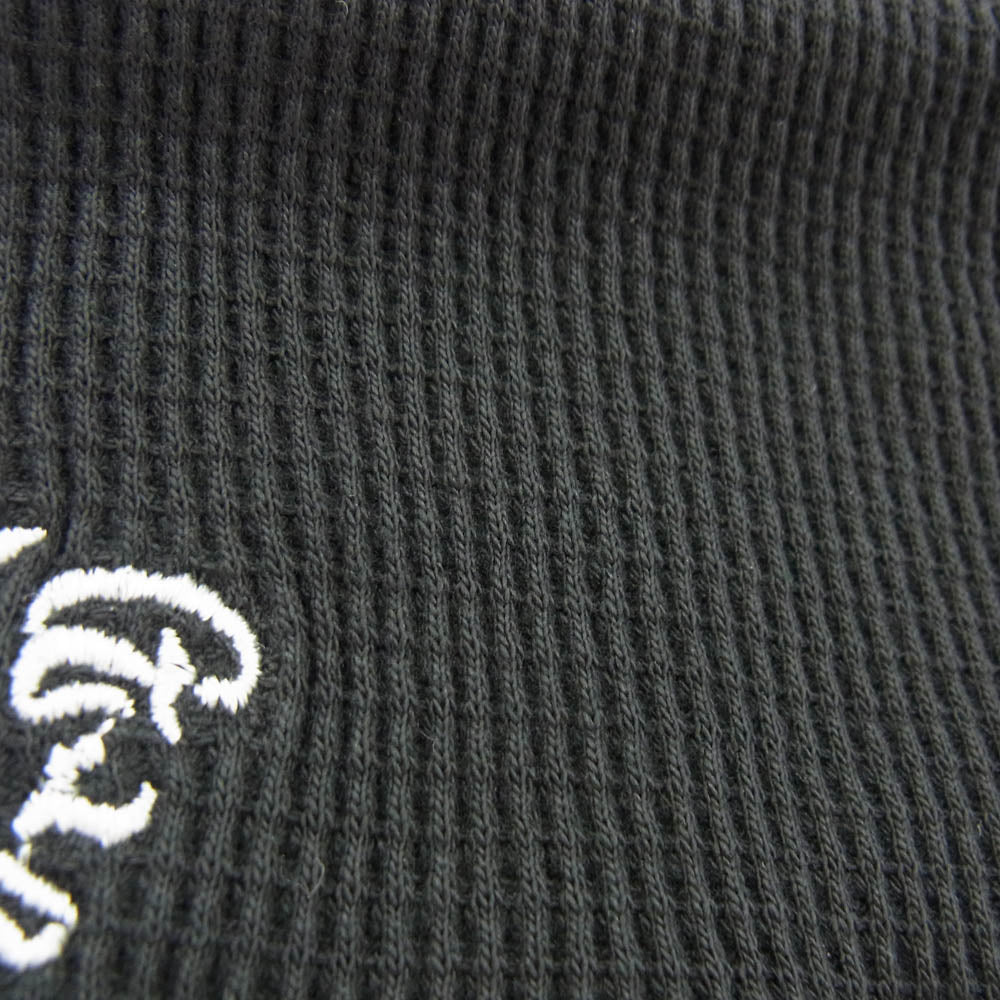 GABOR ガボール GABORATORY ガボラトリー ロゴ刺繍 ビーニー ニット帽 ブラック系【美品】【中古】