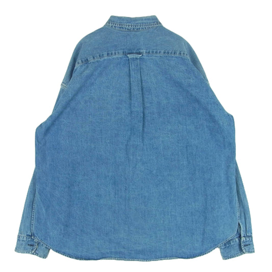 FEAR OF GOD フィアオブゴッド 5C17D fifth collection 5th コレクション デニム シャツ 長袖 インディゴブルー系 S【中古】