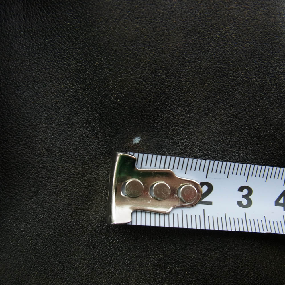 RRL ダブルアールエル MNRROTW16020078 バックルタブ付き チェック柄ツイル カウハイド レザー ジャケット ブラウン系 L【新古品】【未使用】【中古】