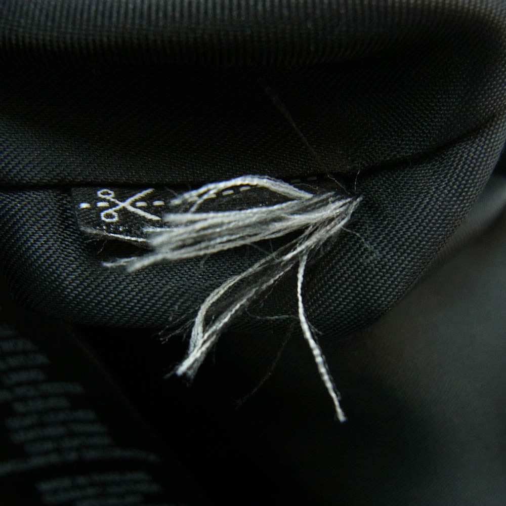 COACH コーチ F24299 袖レザー ワッペン スタジャン ネイビー系 ブラック系 XS【中古】