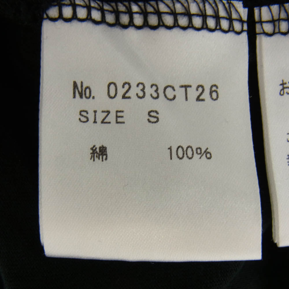 HYSTERIC GLAMOUR ヒステリックグラマー 0233CT26 SKULL BERRY スカル ストロベリー プリント Tシャツ 半袖カットソー ブラック系 S【中古】