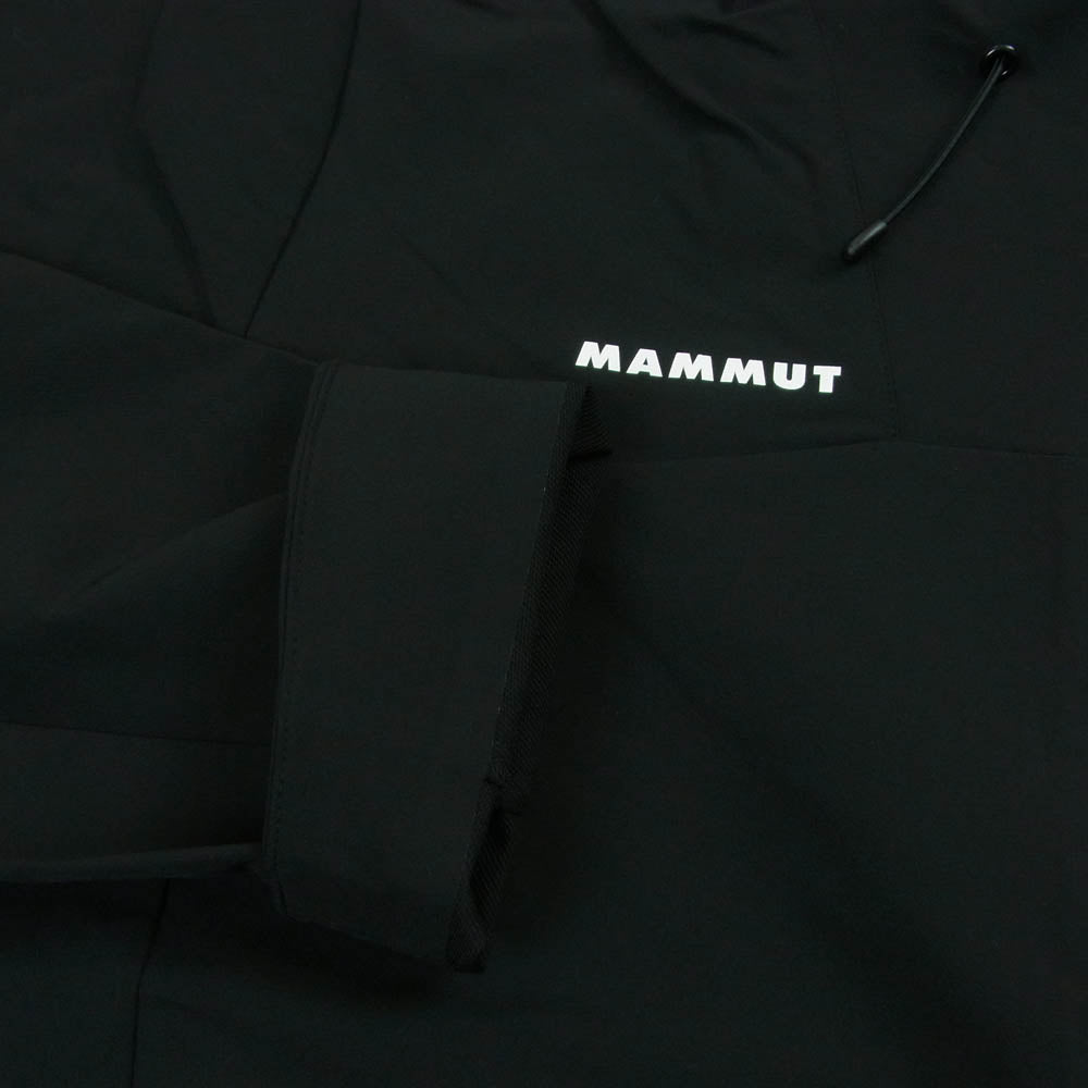 Mammut マムート 1011-02520 Trekkers SO Hooded Jacket AF トレッカーズ ソフトシェル フーデッド アジアンフィット ジャケット ブラック系 L【新古品】【未使用】【中古】