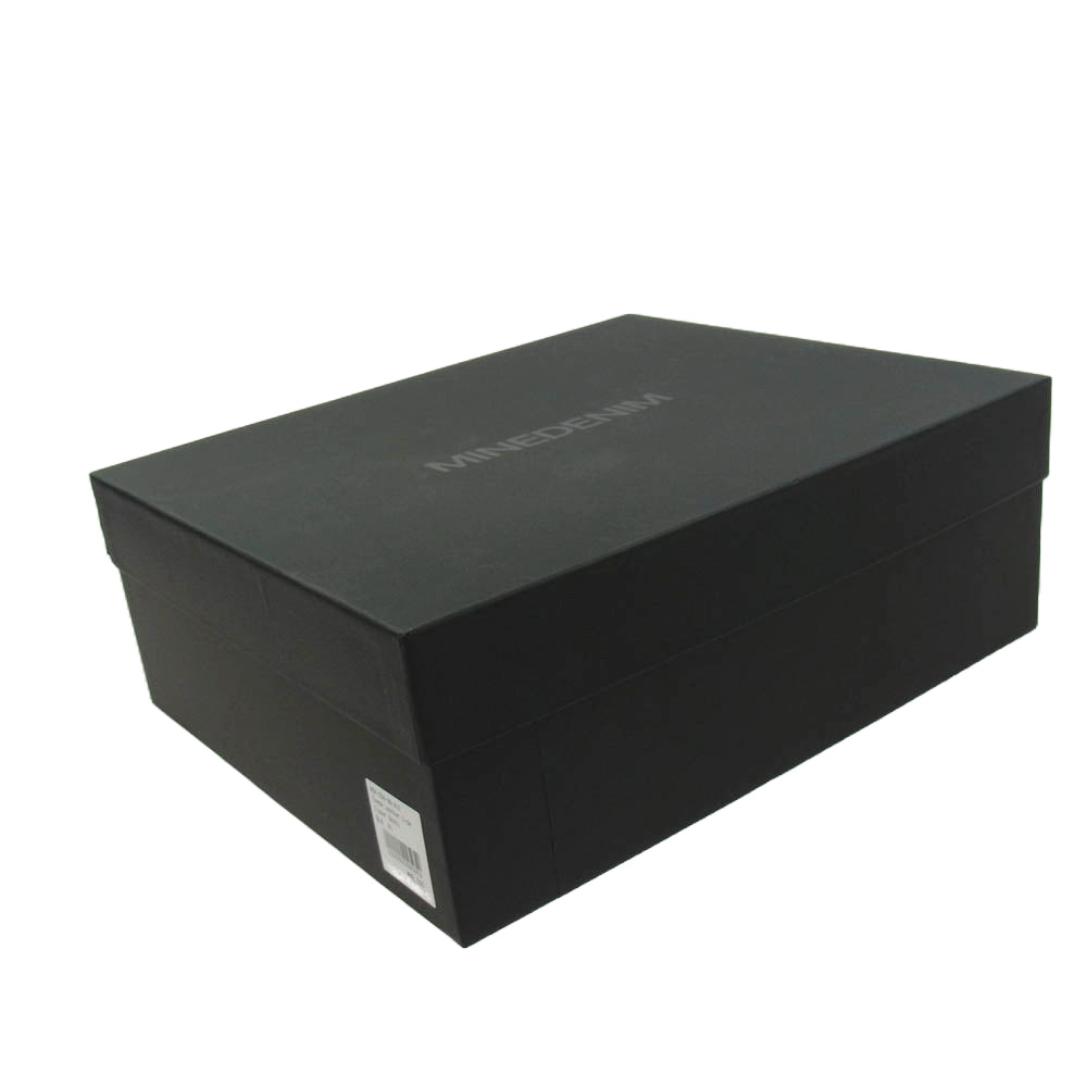 MINEDENIM マインデニム MGK-006-99-412 サイドジップ スエードレザー ブーツ ブラック系 41【中古】