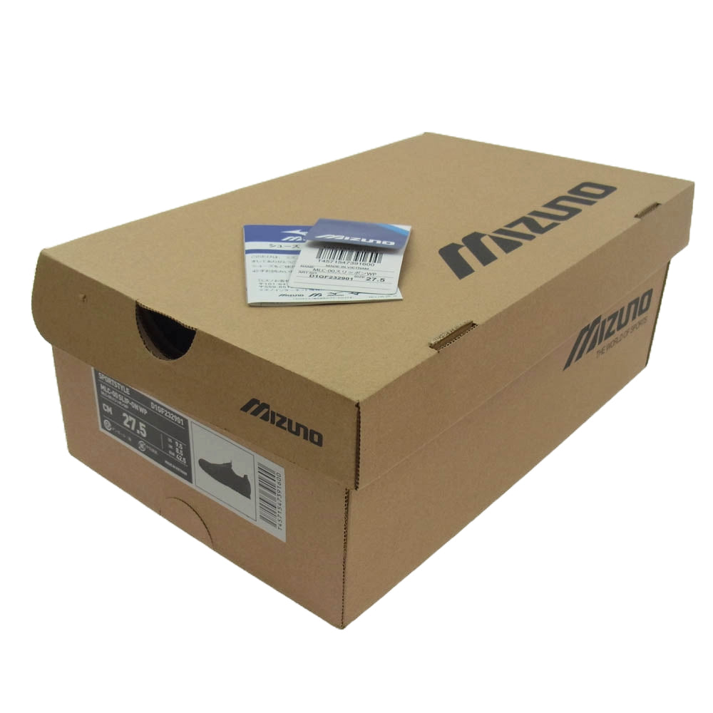 D1GF232901 SLIP-ON WP スリッポン ウォータープルーフ スニーカー ブラック系 27.5cm【極上美品】【中古】