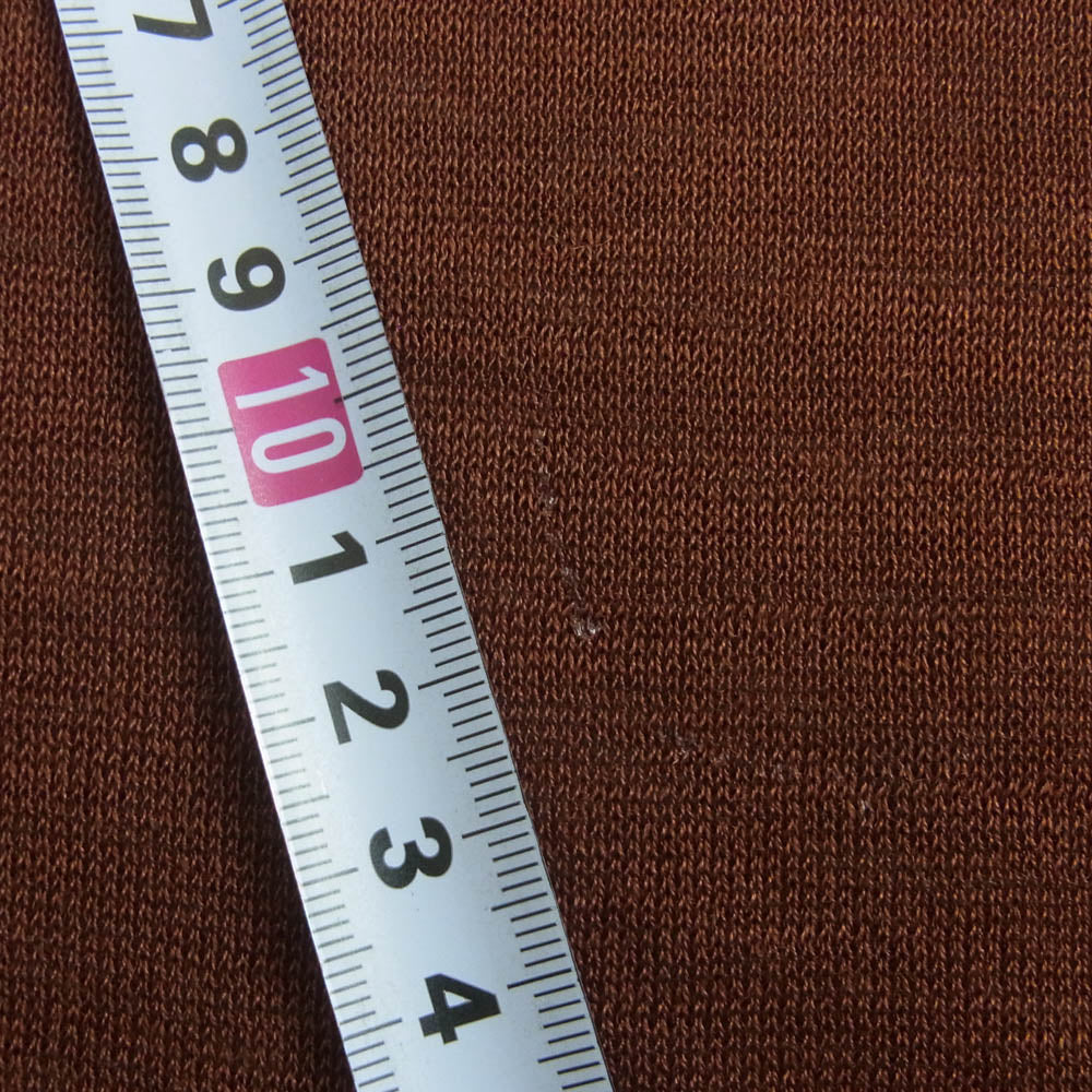 ヘリル 23-080-HL-8160-1 Rummy Highgauge Crewneck ラミー クルーネック ニット セーター ブラウン系 2【中古】